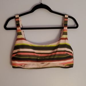 3/20 NWOT aerie wide band scoop swim top